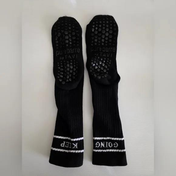 Pure Barre "Keep Going" Sticky Socks - Picture 4 of 5